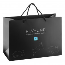 Пакет подарочный Revyline Black Rabbit Special Edition, размер М